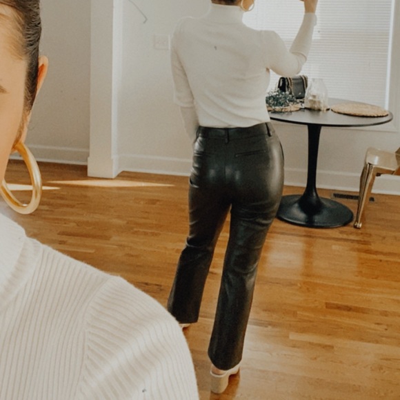 Avec Les Filles Anthropologie Faux Leather Pants - Picture 11 of 16